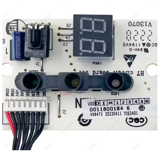 Placa de controlo de receção de sinais da unidade interior do ar condicionado Haier 0011800184
