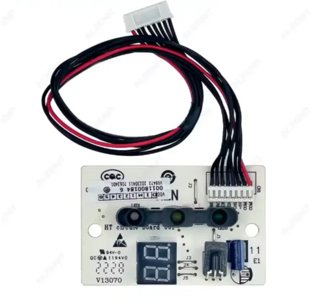 Placa de controlo de receção de sinais da unidade interior do ar condicionado Haier 0011800184