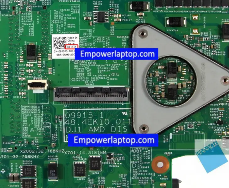 Dell CN-09JGJ5 9JGJ5 Placa-mãe Inspiron 14R M4010 48.4EK10.011