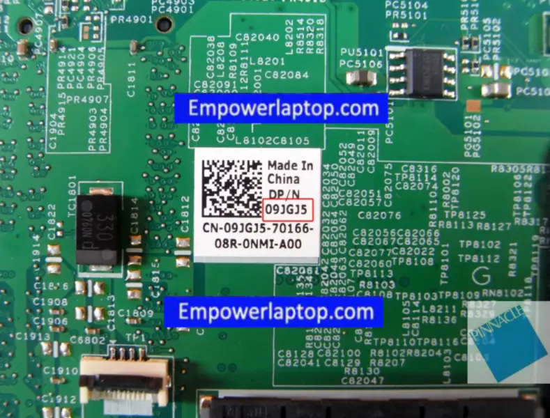 Dell CN-09JGJ5 9JGJ5 Placa-mãe Inspiron 14R M4010 48.4EK10.011