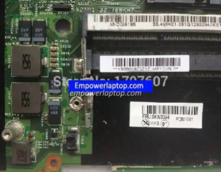 Lenovo 04W0394 Placa-mãe ThinkPad Edge E420 48.4MH03.021