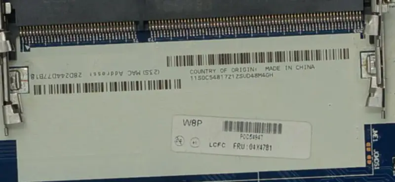 Lenovo 04X4781 Thinkpad E540 NM-A161 AILE2 Placa-mãe