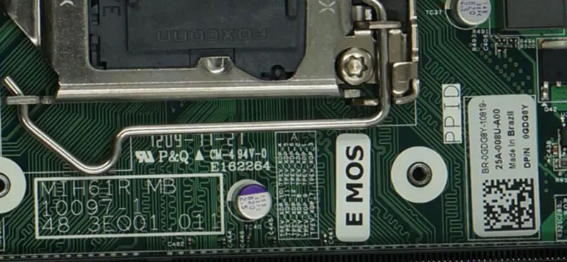 Placa-mãe DELL 0GDG8Y GDG8Y Inspiron 620/260S/3010 MIH61R 48.3EQ01.011