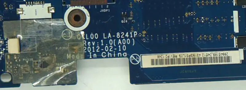 Dell 3560 V3560 0RDH49 RDH49 QCL00 LA-8241P Placa-mãe