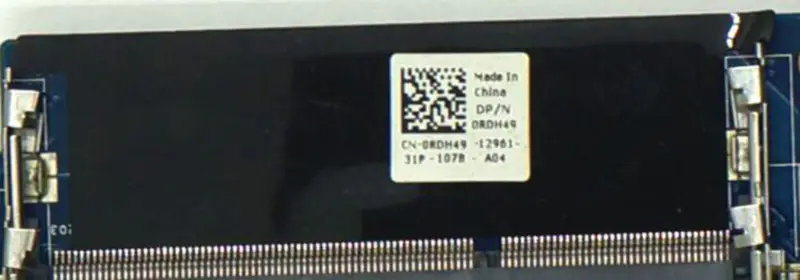 Dell 3560 V3560 0RDH49 RDH49 QCL00 LA-8241P Placa-mãe