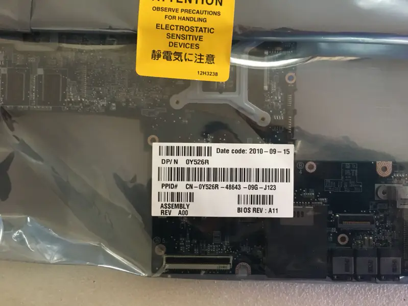 Dell Studio XPS 1340 0Y526R CN-0Y526R Y526R Placa-mãe DDR3 GT210M