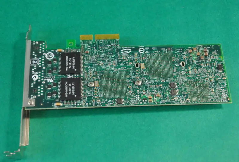 Adaptador de rede Ethernet Gigabit VT de quatro portas Intel 0YT674 9404PT 82575G