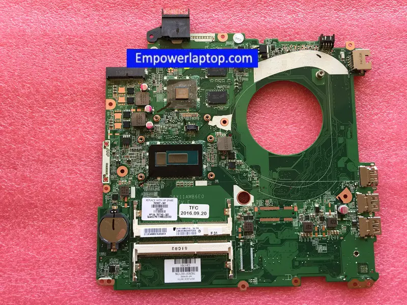 Placa-mãe HP 856275-001 856275-501 856275-601 A9-9410 CPU DAG54AMB6D0
