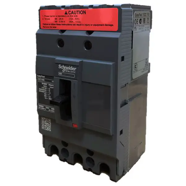 Disjuntor em caixa moldada de 3 pólos Easypact EZC100B 3P30A