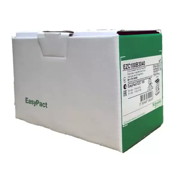 Disjuntor Schneider de 3 pólos em caixa moldada Easypact EZC100B 3P40A
