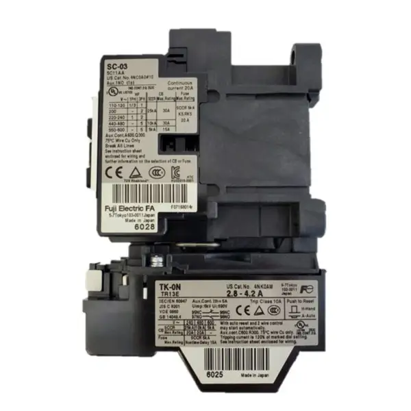 Arrancador magnético elétrico FUJI de alta qualidade SW-03 220V 4~6 A