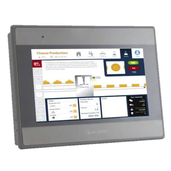 MT8073iE 7'' TFT Weintek Ecrã tátil HMI gráfico a cores