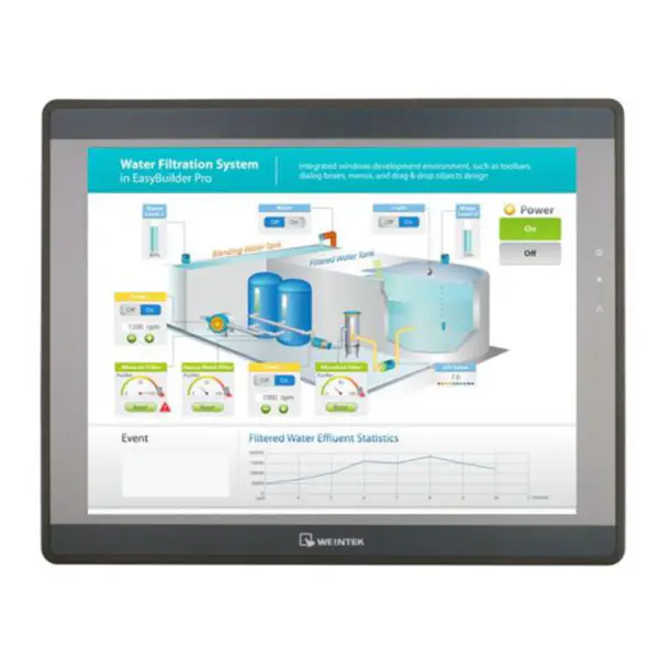 Ecrã tátil Weintek MT8150XE
