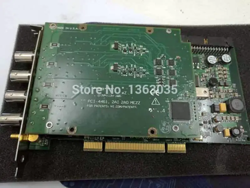 Placa de aquisição de vibrações sonoras NI PCI-4461