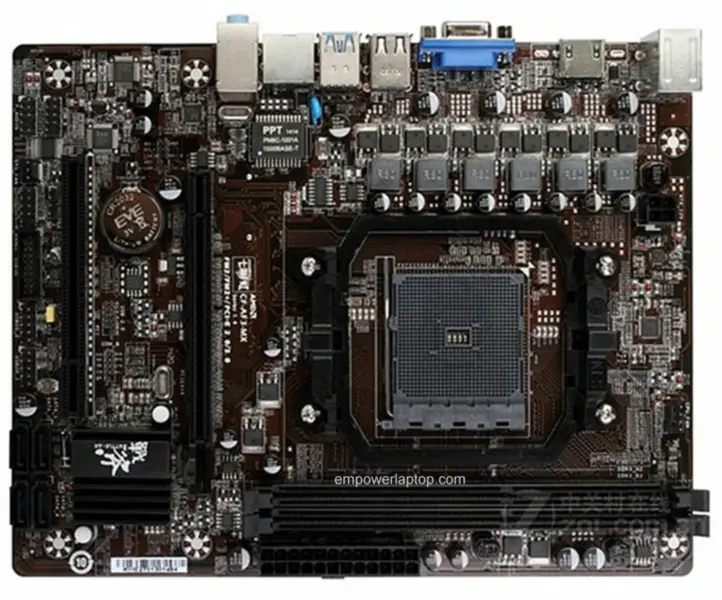 Placa-mãe colorida A88 C.A88K FM2+