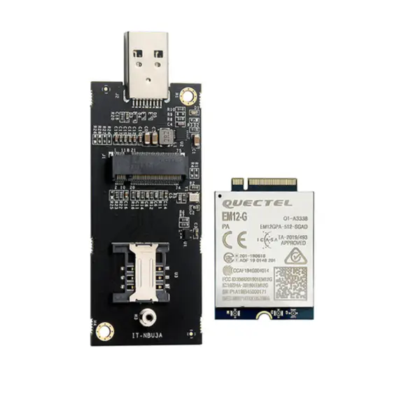 Adaptador de sinal NGFF M.2 Key B para USB 2.0 3.0 para Quectel EM12-G EM20-G EM06 SIMCOM SIM7912G SIM7920G SIM7906E Módulo SIM3G 4G