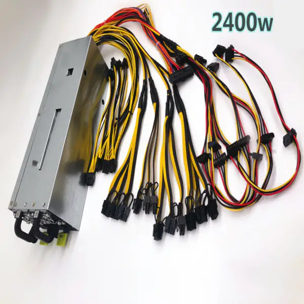 Fonte de alimentação para placa de vídeo multicanal com potência nominal de 2400W de pico 2600W