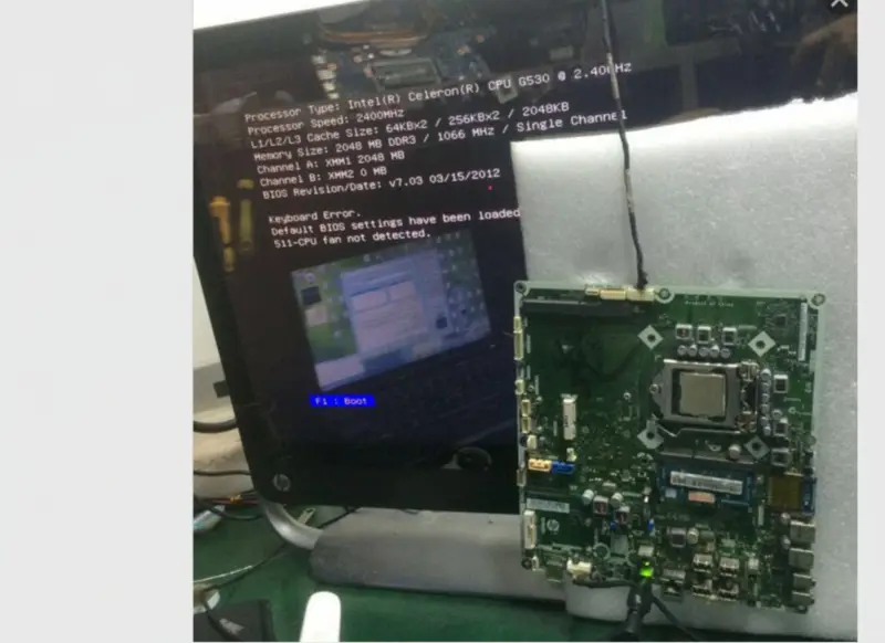 Placa-mãe HP 647046-001 TouchSmart 420 7320 Omni 220 IPISB-NK