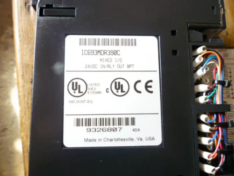 GE Fanuc PLC série 90-30 IC693MDR390C