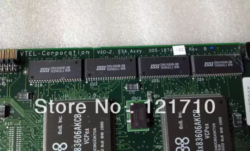 VTEL VTEL Corporation Placa VIO-2 005-1874-02 REV.B 300-649-01 placa-mãe industrial