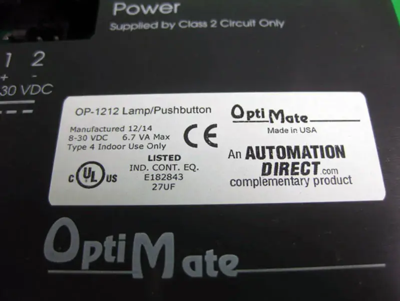 Automação direta OP-1212