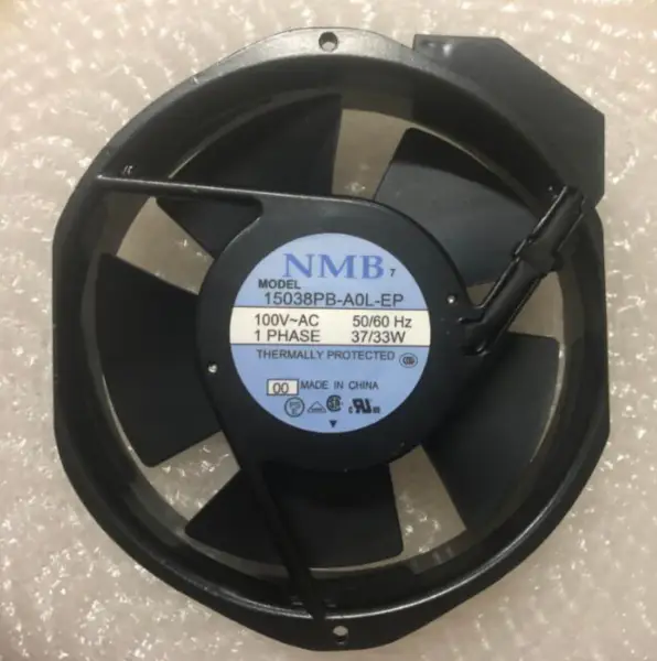 NMB 15038PB-A0L-EP 15038PB-A0L-EP-00 100V AC 1PHASE 37/33W ventilador metálico