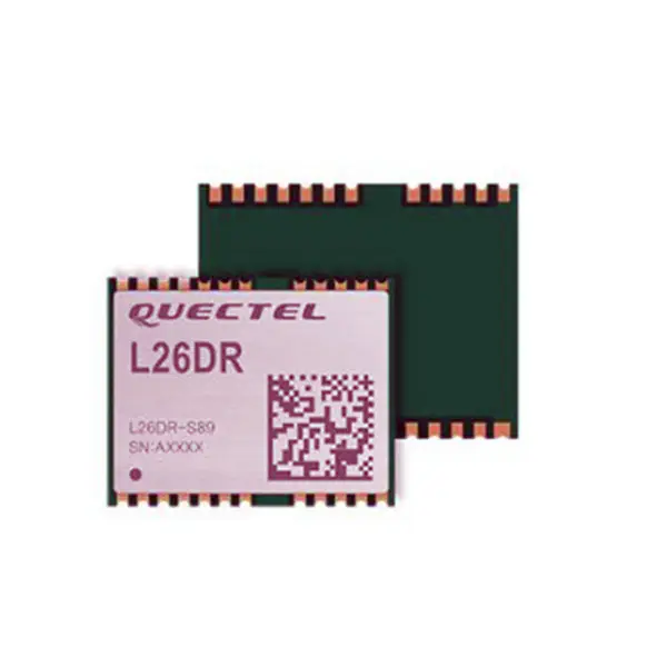 Módulo recetor multi-GNSS simultâneo de sensor MEMS de 6 eixos MÓDULO GNSS IoT L26-DR para automóvel, industrial, PDA, consumidor