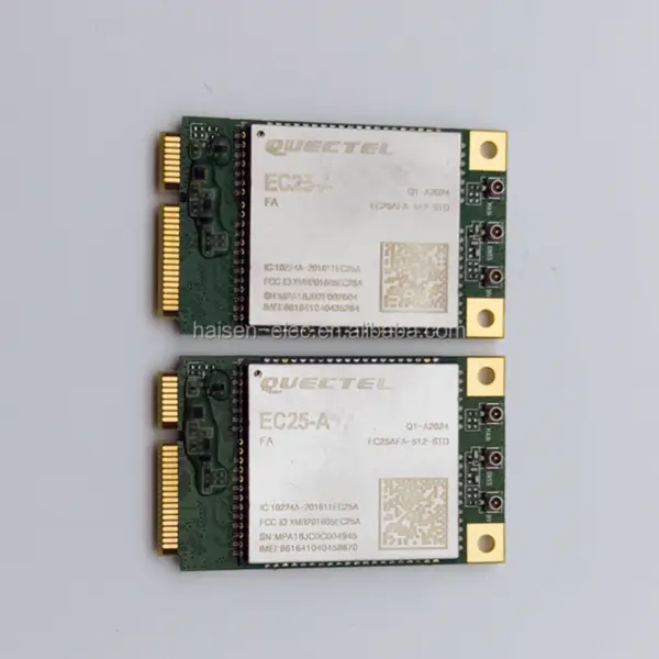 Módulo 4G LTE Cat4 Série MINI PCIE EC25JFA-MINIPCIE EC25VFA-MINIPCIE EC25AFA-MINIPCIE EC25AFFA-MINIPCIEEC25AFFD-MINIPCIE