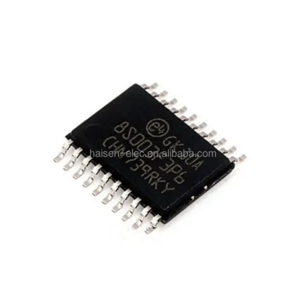 MCU 8-bit STM8 CISC 8KB Flash 3.3V/5V 8S003F3P6 ST Controlador 8-bit TSSOP20 STM8S003F3P6