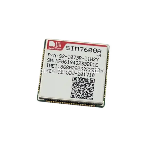 Módulo LTE CAT4 SIMCOM SIM7600A-H com comando AT Firmware mais recente ficha de dados conceção de hardware