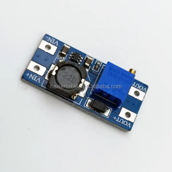 MT3608 2A DC-DC Step Up Módulo de aplicação de energia Módulo de reforço de energia 0,3V a 6V 2A SOT-23 Módulo MT3608