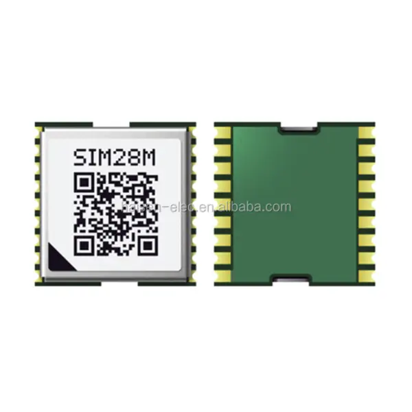 SMT MTK Tipo Módulo de interface série SIMCOM SIM28 Módulo GNSS GPS sem fios SIM28M SIM28ML