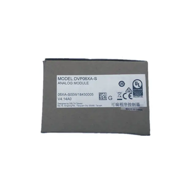 Venda quente Equipamento elétrico PLC DELTA DVP06XA-S