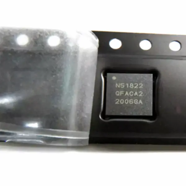 SoC RF multiprotocolo BLE sem fios QFN48 NRF51822 Chip transcetor sem fios BLE4.0 N51822 nRF51822-QFAC