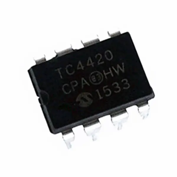 Circuito integrado de potência de driver IC chip TC4420CPA TC4420 IC GATE DRVR LOW-SIDE 8DIP