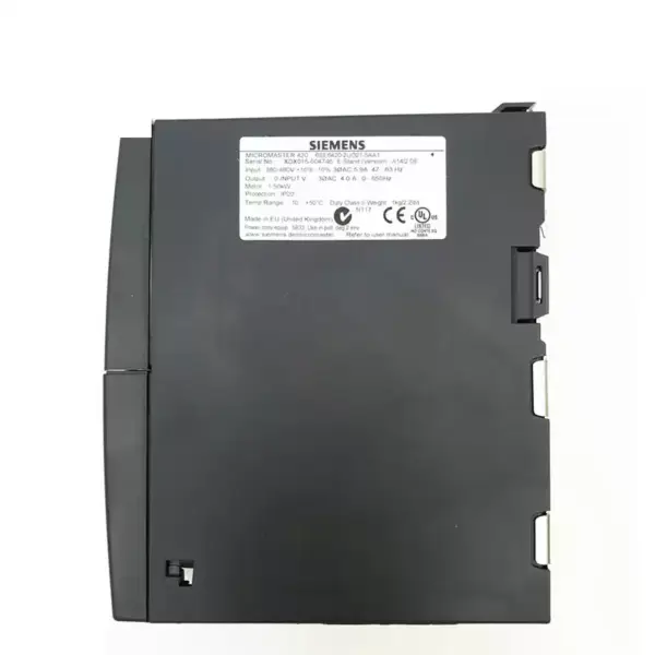 Siemens MICROMASTER 420 1.5KW 6SE6420-2UD21-5AA1