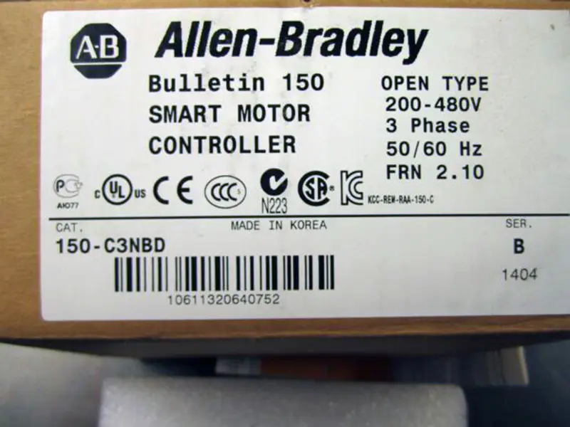 Software de arrancador suave Allen bradley 150-F85NBDB 150F85NBDB