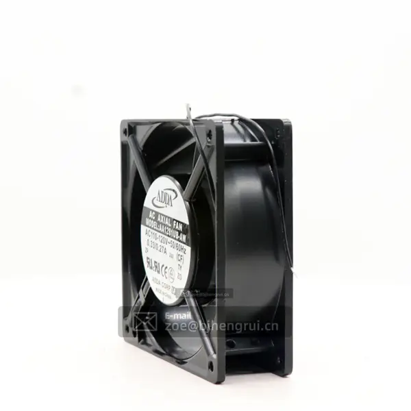 ADDA AA1281UB-AW 120MM 115VAC 107CFM 48.1DB 12038 Ventilador de arrefecimento axial