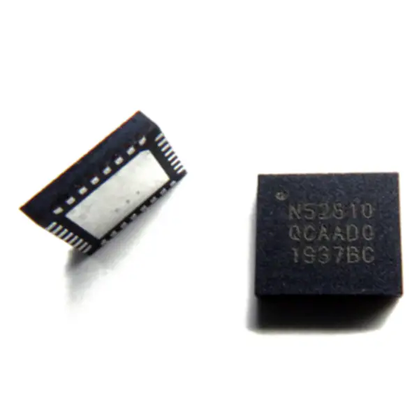 chip RF BLE5.0 de baixa potência NRF52810-QCAA-T NRF52810-QCAA-R NRF52810-QCAA-R7 IC RF TXRX+MCU BT 32WFQFN