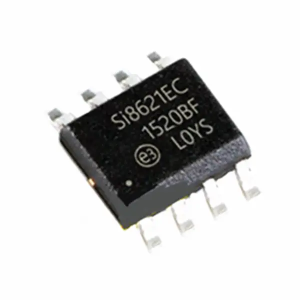 Isolador digital IC chip SI8621EC-B-IS SI8621EC-B-ISR DGTL ISO 3750VRMS 2CH GP 8SOIC