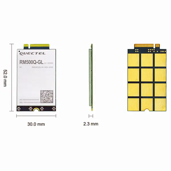 Módulo M.2 5G Sub-6GHz RM500Q-GL RM500Q RM500QGLAA-M20-SGASA