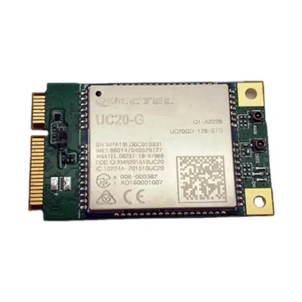 Módulo sem fios 4G LTE UC20-G MINIPCIE Módulos GSM GPS GPRS UC20GC-MINIPCIE