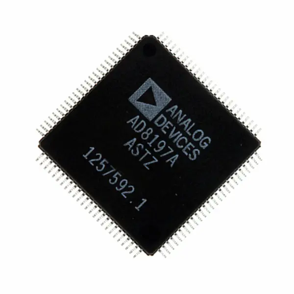 Chip de processador de áudio ADI AD8197A-ASTZ AD8197AASTZ AD8197AASTZ-RL IC VIDEO SWITCH 100LQFP