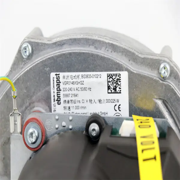 ebm papst RG148/1200-3633-010212-CCC soprador de aquecimento Forno suspenso Forno a gás