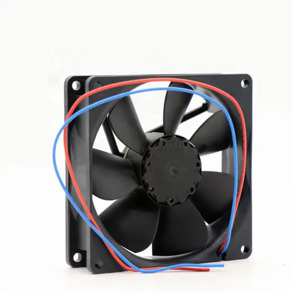 Ebm papst 3414N 92x92x25mm 24VDC 49.4CFM 2.3W 32dBA 2700RPM Ventilador tubo-axial com rolamento de esferas