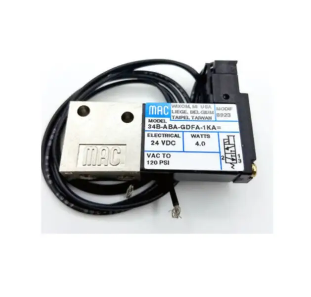 Válvula solenoide MAC 34B-L00-GEMC-1KA