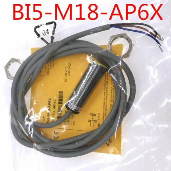 Interruptor de proximidade IFM Turck Interruptor de proximidade do sensor ifm Bi50U-Q80-AN6X2-H1141 Bi50UQ80AN6X2H1141