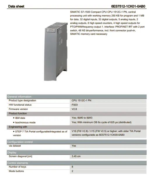 Siemens HMI Siemens PLC 6ES7400-0HR00-4AB0 6ES74000HR004AB0