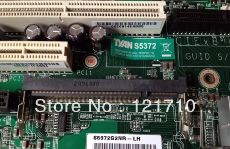 Placa de servidor industrial dual LGA771 quad core TYAN S5372 S5372G2NR-LH placa-mãe industrial