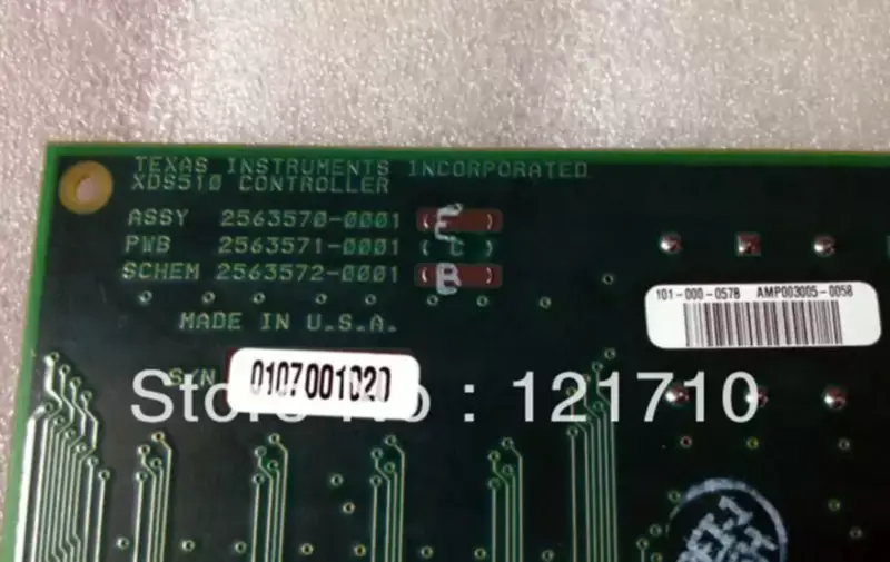 Placa controladora XDS510 2563571-0001 101-000-057B AMP003005-0058 Placa-mãe industrial TI JTAG